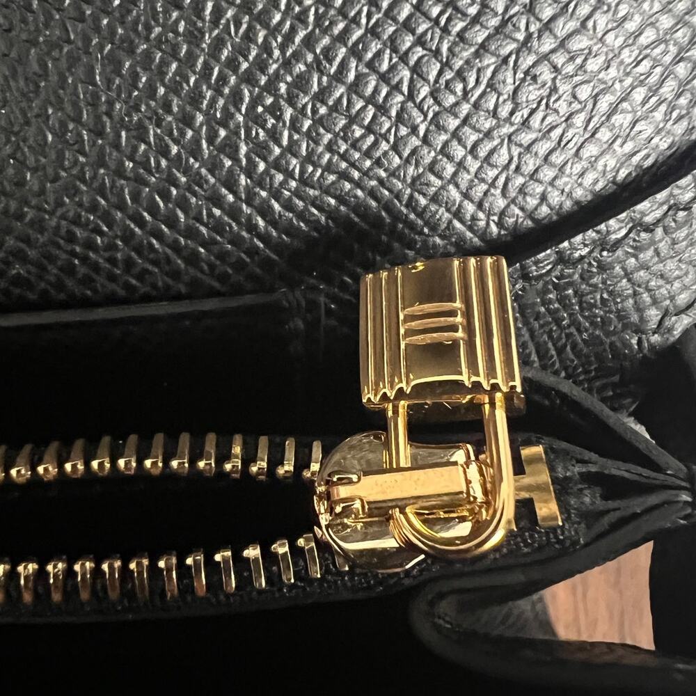 Hermes Womens OS Quiet Luxury Old Money Minimalist Chic Kelly Long Wallet Clutch - Picture 10 of 14